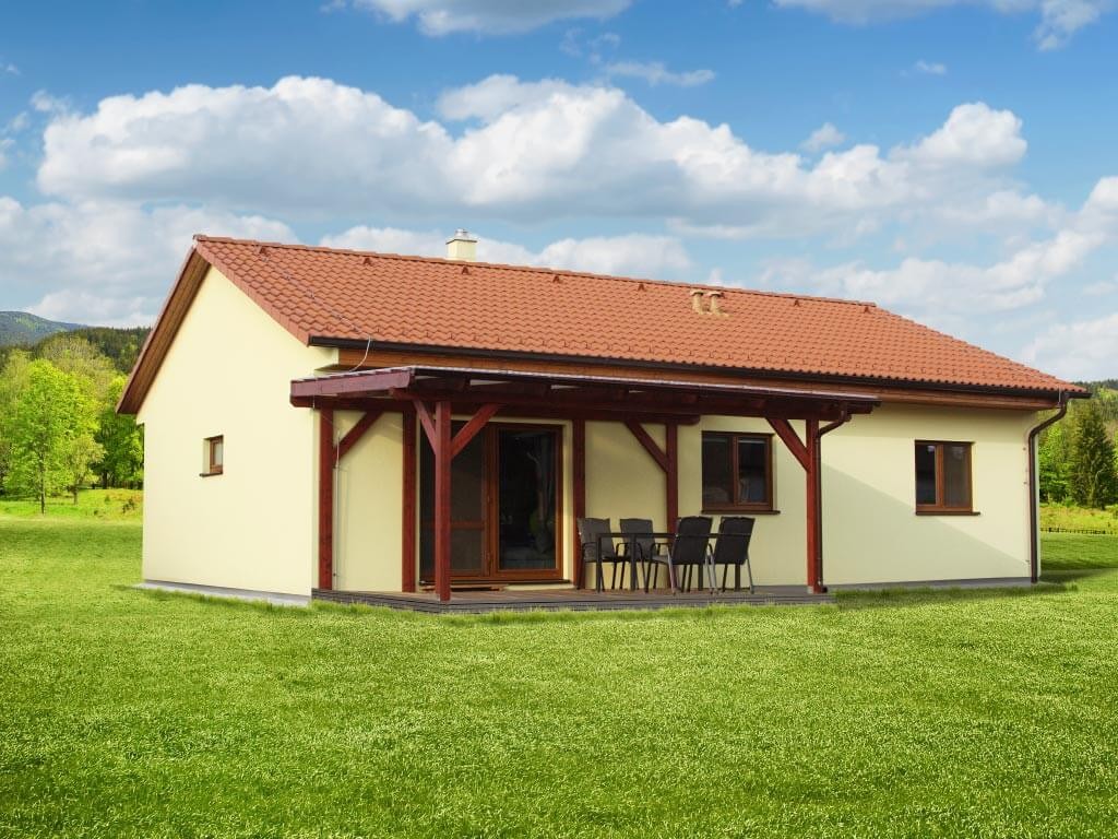 Bungalov 4kk navržený rodinou